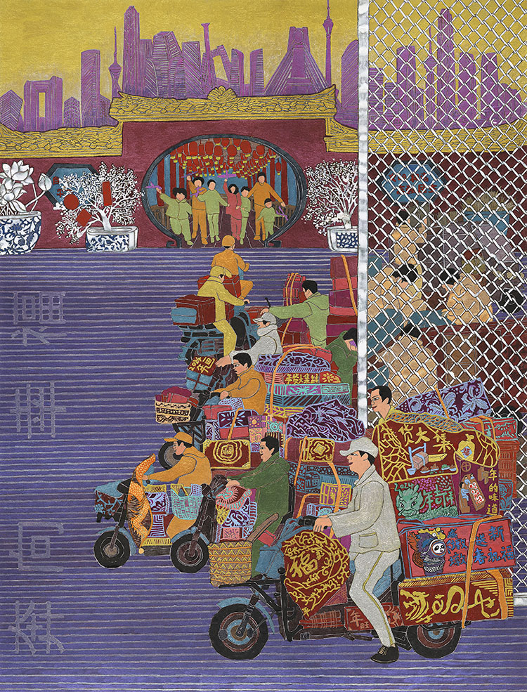 15-62-贾小鸽 奔向幸福 北京 80×60cm.jpg
