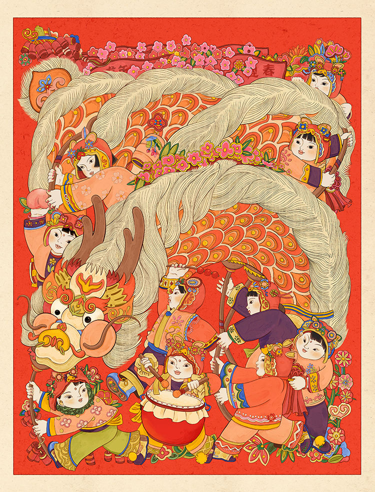 19-105王奕驰 庆年小龙将 江西 52x40cm.jpg